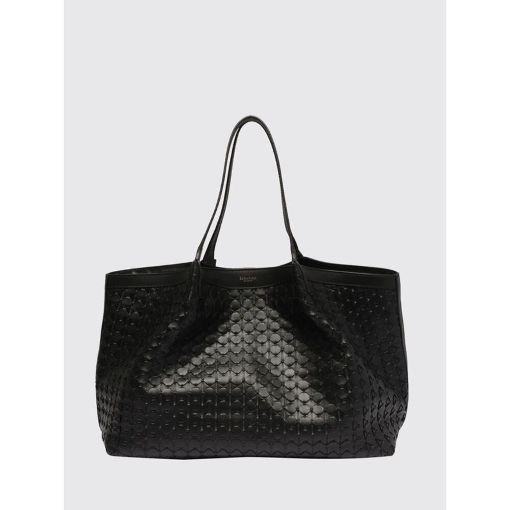 Serapian Tote Bag Woman Black